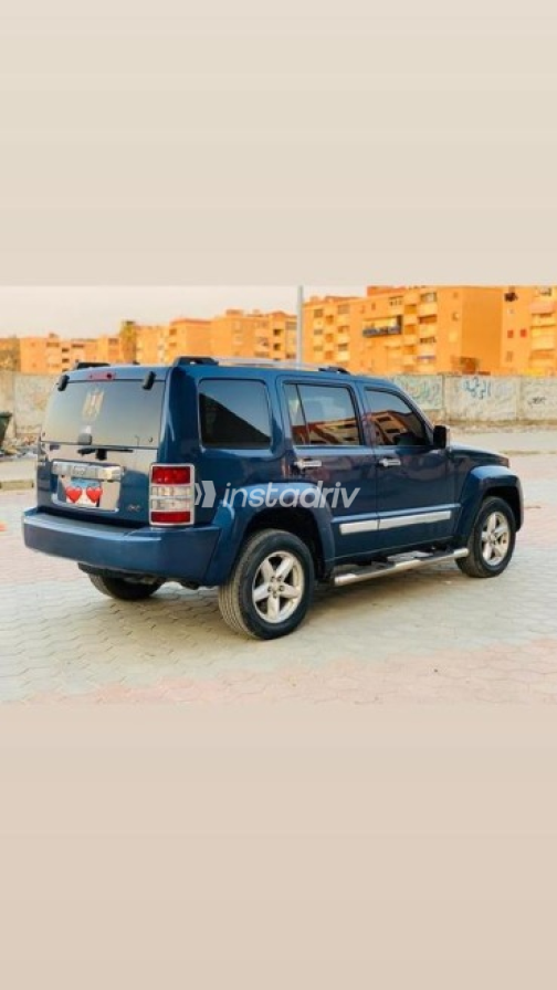 Jeep Cherokee 2008 Dark Blue Automatic Used for Sale in Obour City - 2