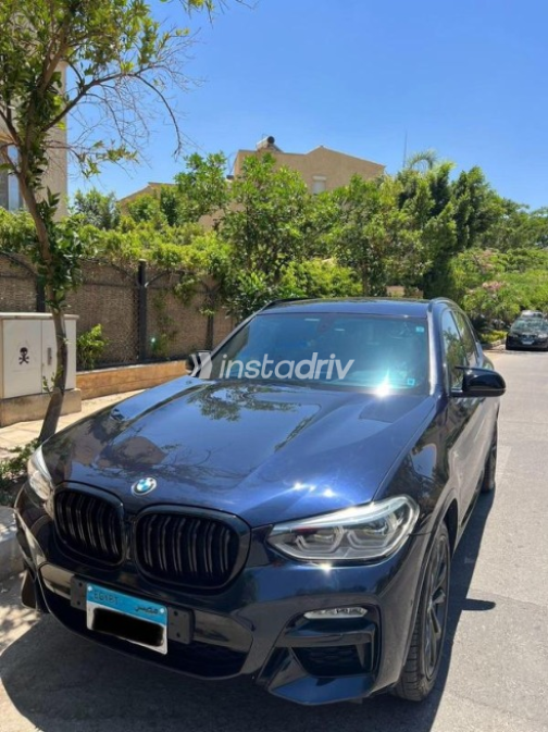 بي ام دبليو X3 2019 أزرق غامق أوتوماتيك مستعملة للبيع في مدينتى - 1
