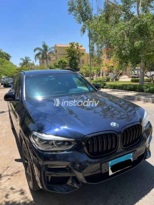 بي ام دبليو X3 2019 أزرق غامق أوتوماتيك مستعملة للبيع في مدينتى - 3
