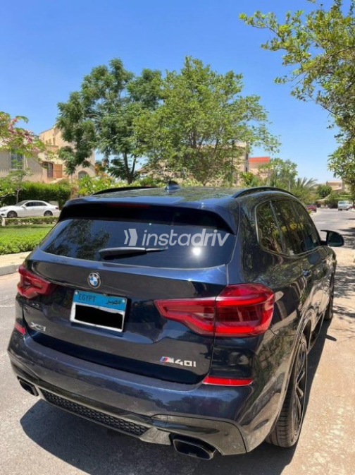 بي ام دبليو X3 2019 أزرق غامق أوتوماتيك مستعملة للبيع في مدينتى - 7