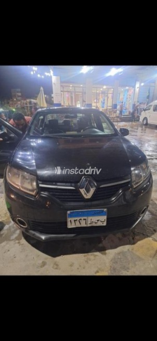 Renault Logan 2015 Black Manual Used for Sale in Kafr el-Dawwar - 2