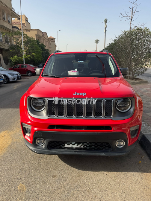 Jeep Renegade 2020 Red Automatic Used for Sale in Cairo - 3