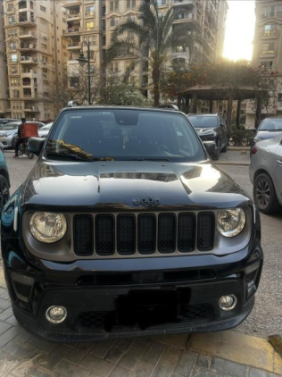Jeep Renegade 2021 Black Automatic Used for Sale in Cairo