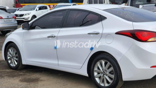 Hyundai Avante 2015 White Automatic Used for Sale in Tanta - 3