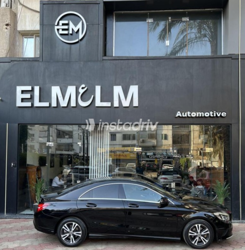 مرسيدس CLA 180 2019 أسود أوتوماتيك مستعملة للبيع في القاهرة - 7