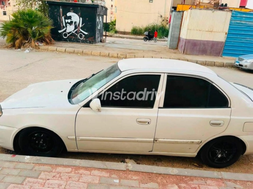 Hyundai Verna 2009 White Automatic Used for Sale in Suez  - 8