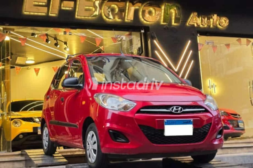 هيونداي I10 2016 أحمر أوتوماتيك مستعملة للبيع في دمنهور - 1