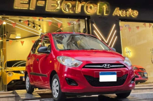 هيونداي I10 2016 أحمر أوتوماتيك مستعملة للبيع في دمنهور