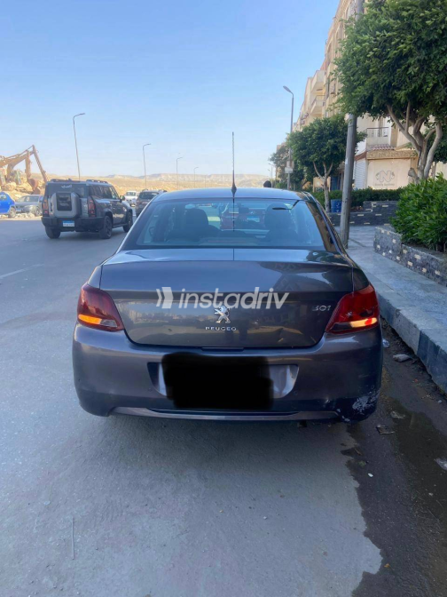 Peugeot 301 2019 Gray Automatic Used for Sale in Nasr city - 1
