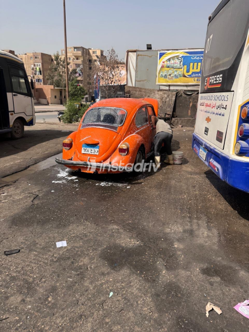 Volkswagen Beetle 1972 Orange Manual Used for Sale in Mokattam - 2