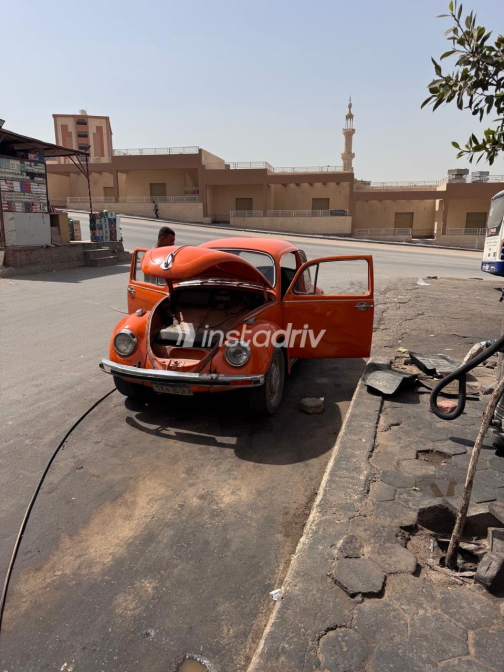Volkswagen Beetle 1972 Orange Manual Used for Sale in Mokattam - 5