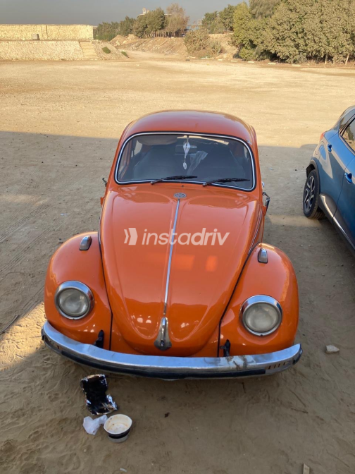 Volkswagen Beetle 1972 Orange Manual Used for Sale in Mokattam - 7