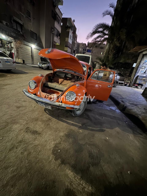 Volkswagen Beetle 1972 Orange Manual Used for Sale in Mokattam - 9