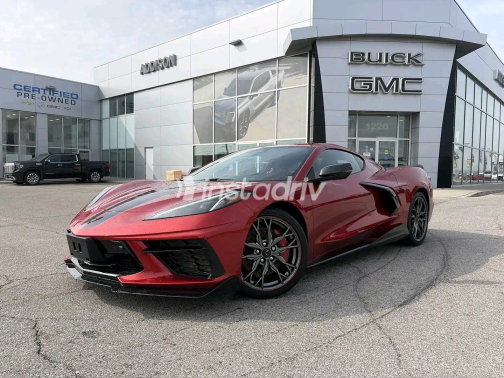 شيفروليه كورفيت 2024 أحمر أوتوماتيك مستعملة للبيع في القاهرة - 4