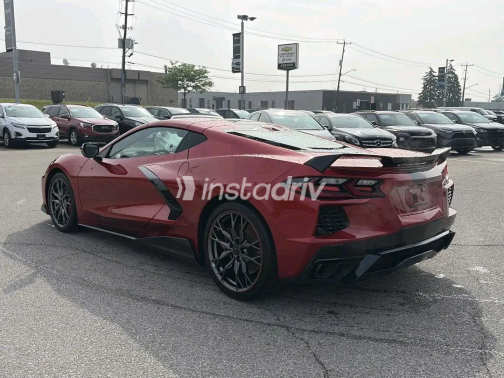 شيفروليه كورفيت 2024 أحمر أوتوماتيك مستعملة للبيع في القاهرة - 7