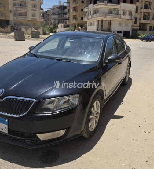 سكودا اوكتافيا A7 2016 أسود أوتوماتيك مستعملة للبيع في المنصورة - 3