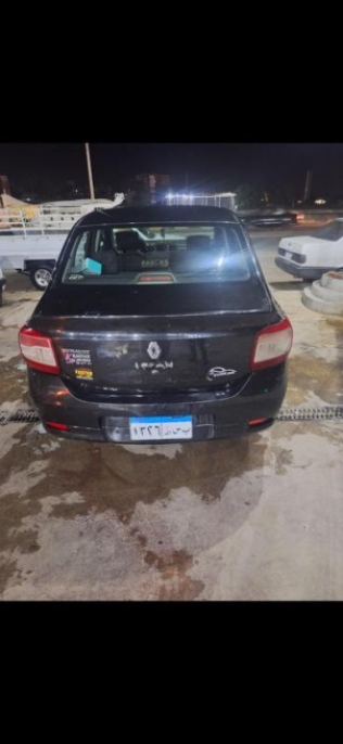 Renault Logan 2015 Black Manual Used for Sale in Kafr el-Dawwar