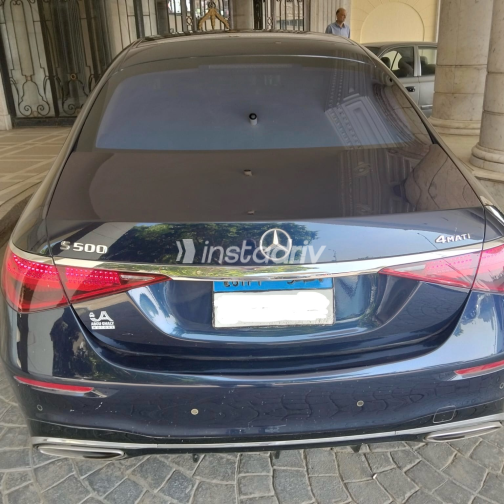 مرسيدس S 500 2022 أبيض أوتوماتيك مستعملة للبيع في الجيزة - 6