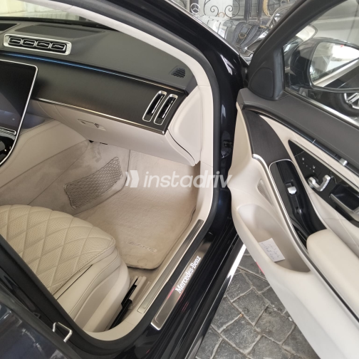 مرسيدس S 500 2022 أبيض أوتوماتيك مستعملة للبيع في الجيزة - 8