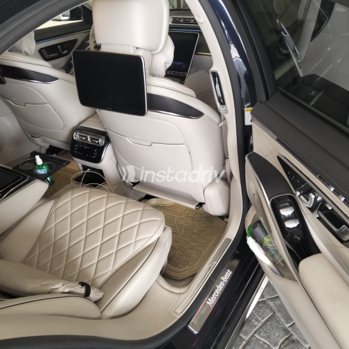 مرسيدس S 500 2022 أبيض أوتوماتيك مستعملة للبيع في الجيزة - 10