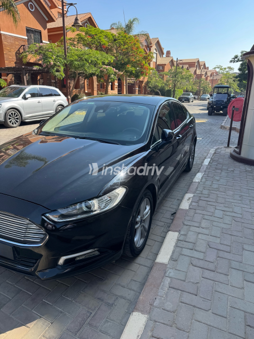 فورد فيوجن 2018 أسود أوتوماتيك مستعملة للبيع في الجيزة - 2