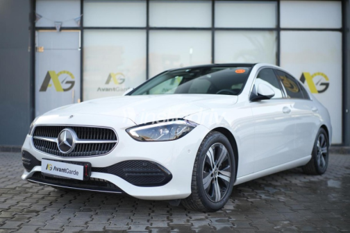 Mercedes C 180 2024 White Automatic Used for Sale in Nasr city - 2