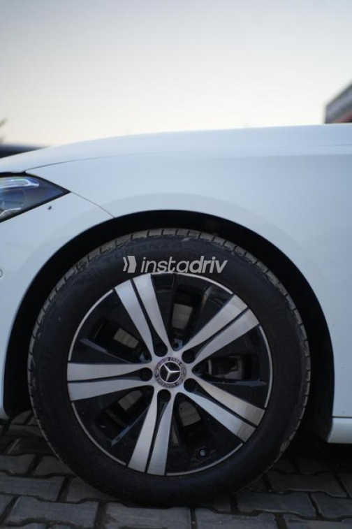 Mercedes C 180 2024 White Automatic Used for Sale in Nasr city - 7