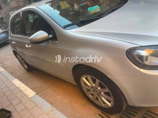 Volkswagen Golf 6 2010 Gray Automatic Used for Sale in Suez  - 10