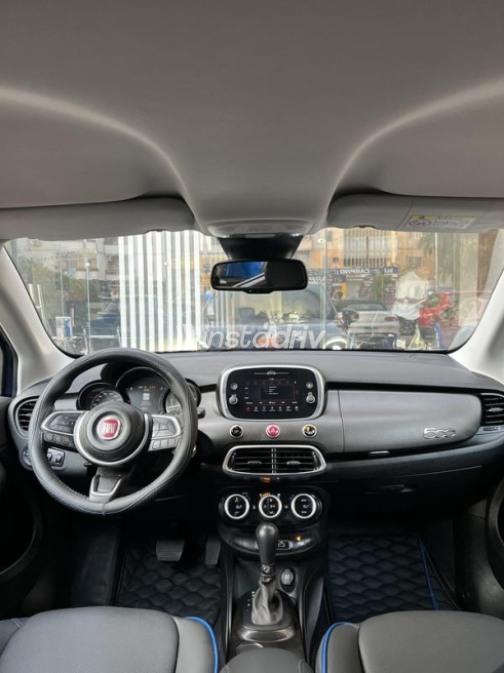 Fiat 500 X 2024 Dark Blue Automatic Used for Sale in Cairo - 4