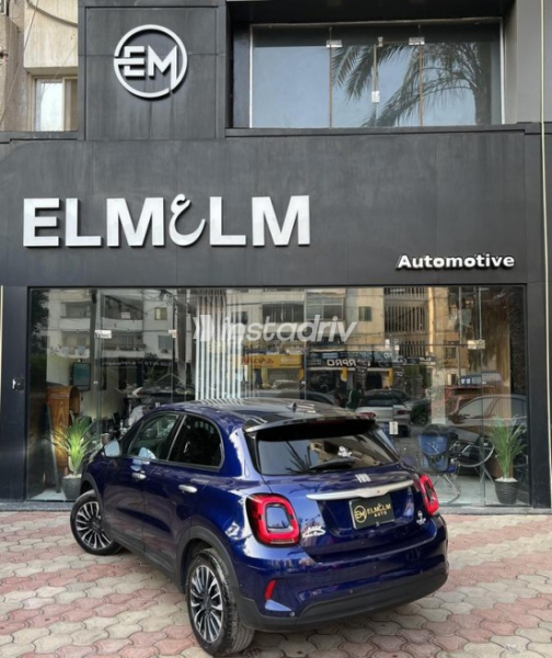 Fiat 500 X 2024 Dark Blue Automatic Used for Sale in Cairo - 10