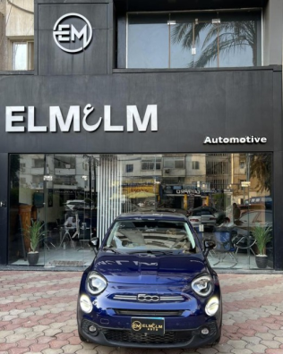 Fiat 500 X 2024 Dark Blue Automatic Used for Sale in Cairo
