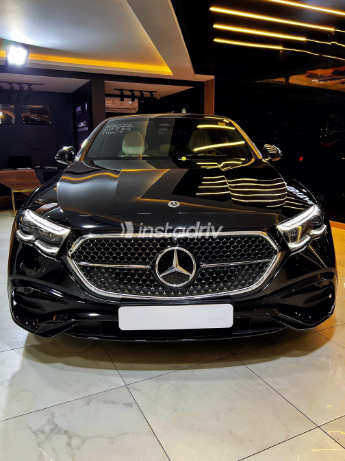 Mercedes E 200 2024 Black Automatic Used for Sale in Giza - 1