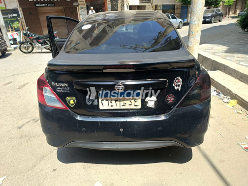 Nissan Sunny 2013 Black Automatic Used for Sale in Tanta - 4