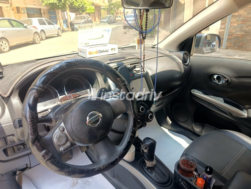 Nissan Sunny 2013 Black Automatic Used for Sale in Tanta - 6