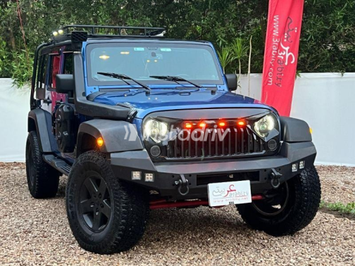 Jeep Wrangler 2013 Dark Blue Automatic Used for Sale in Heliopolis - 3