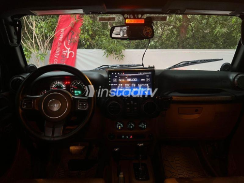 Jeep Wrangler 2013 Dark Blue Automatic Used for Sale in Heliopolis - 4