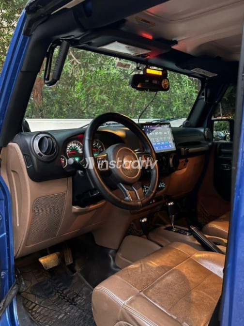 Jeep Wrangler 2013 Dark Blue Automatic Used for Sale in Heliopolis - 7