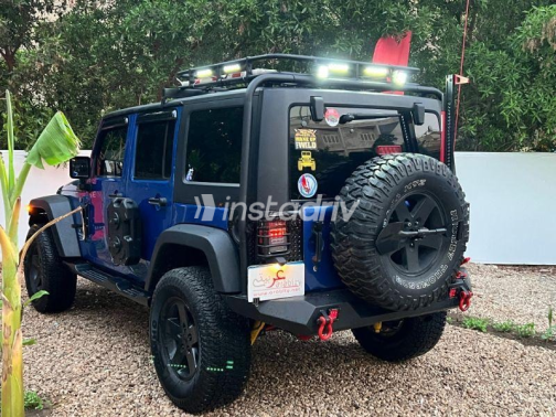 Jeep Wrangler 2013 Dark Blue Automatic Used for Sale in Heliopolis - 8