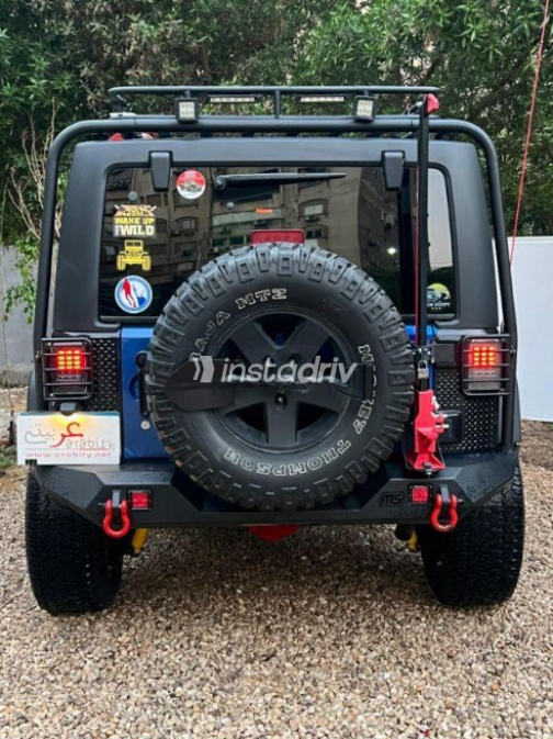 Jeep Wrangler 2013 Dark Blue Automatic Used for Sale in Heliopolis - 9