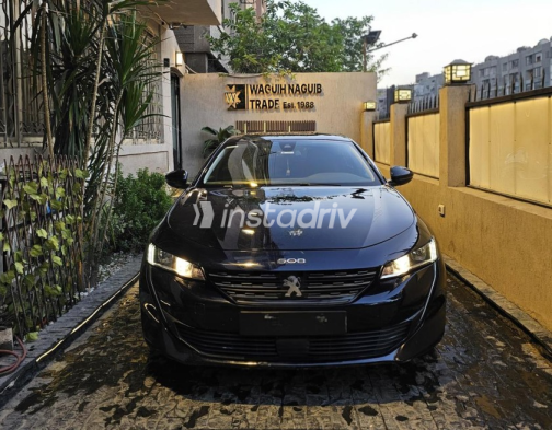Peugeot 508 2021 Dark Blue Automatic Used for Sale in Heliopolis - 1
