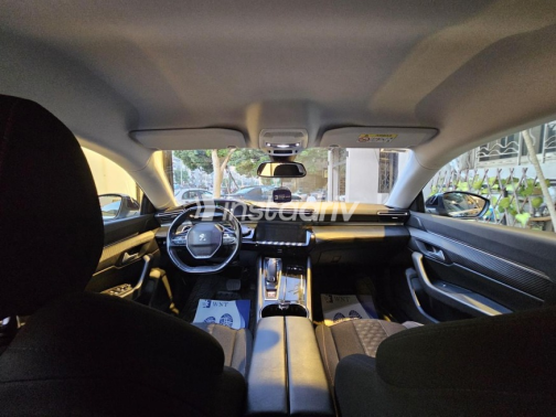 Peugeot 508 2021 Dark Blue Automatic Used for Sale in Heliopolis - 8