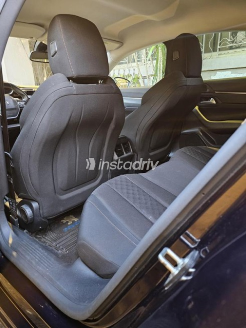 Peugeot 508 2021 Dark Blue Automatic Used for Sale in Heliopolis - 10