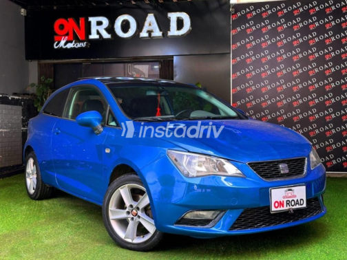 Seat Ibiza 2013 Dark Blue Automatic Used for Sale in Nasr city - 4