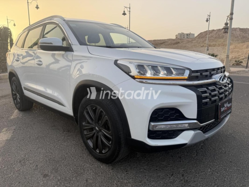Chery Tiggo 8 2022 White Automatic Used for Sale in Hurghada - 3