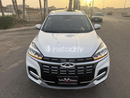 Chery Tiggo 8 2022 White Automatic Used for Sale in Hurghada - 4