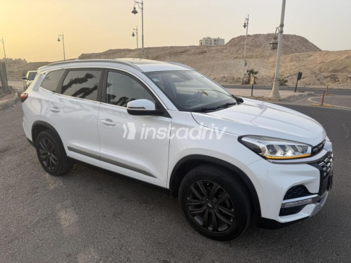 Chery Tiggo 8 2022 White Automatic Used for Sale in Hurghada - 7