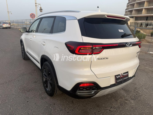 Chery Tiggo 8 2022 White Automatic Used for Sale in Hurghada - 9