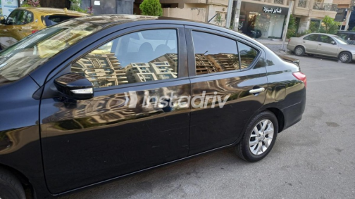 Nissan Sunny 2023 Black Automatic Used for Sale in Heliopolis - 2
