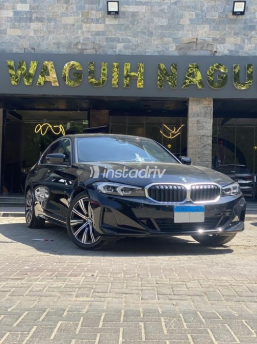 بي ام دبليو 320 2025 أسود أوتوماتيك مستعملة للبيع في القاهرة - 2