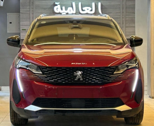 بيجو 5008 2021 أحمر أوتوماتيك مستعملة للبيع في 6 أكتوبر